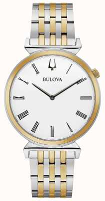 Bulova Men's | Regatta | Two Tone Stainless Steel Bracelet | 98A233