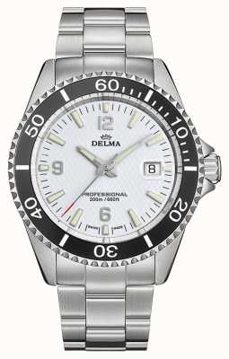 Delma Santiago Quartz | Stainless Steel Bracelet | White Dial 41701.562.6.014