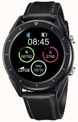 Lotus SmarTime | Men's | Black Leather Strap + Free Strap L50009/1