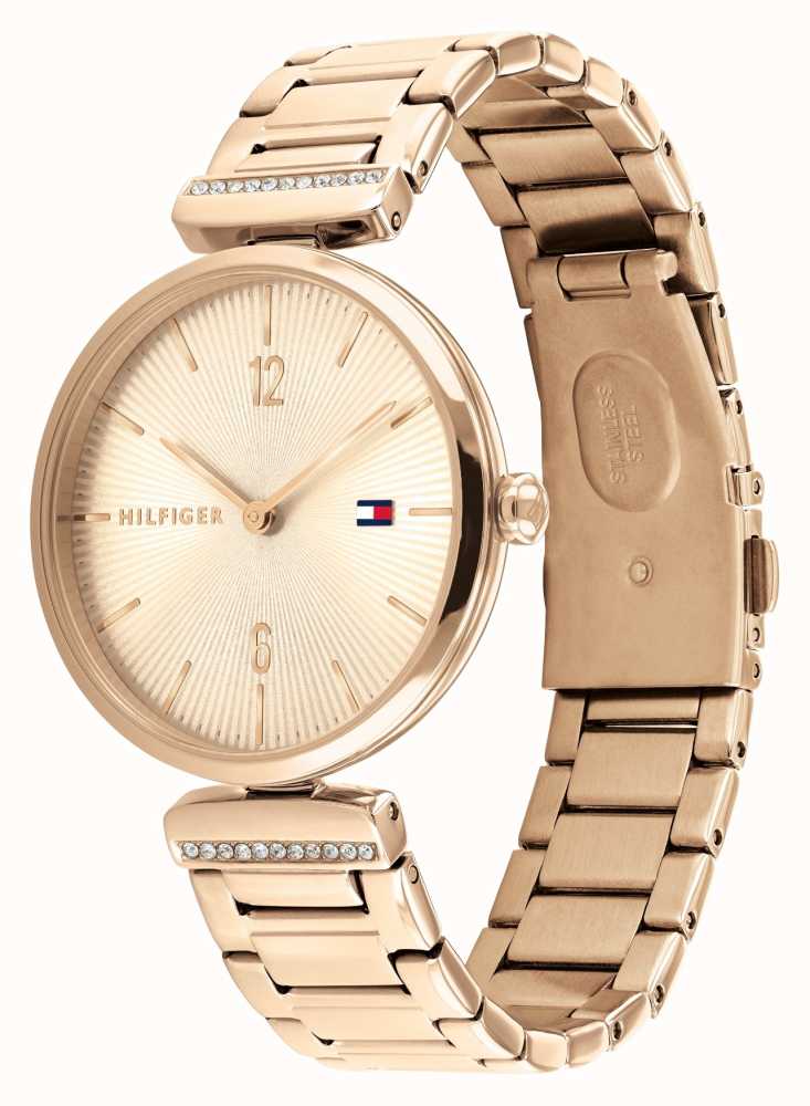 Tommy hilfiger store rose gold bracelet