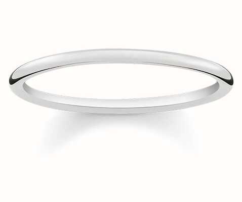 Thomas Sabo Glam And Soul | Sterling Silver Ring |EU 52 (UK L 1/2) TR2123-001-12-52