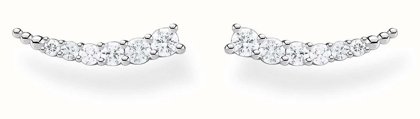 Thomas Sabo Sterling Silver Ear Climber | White Stones H2158-051-14