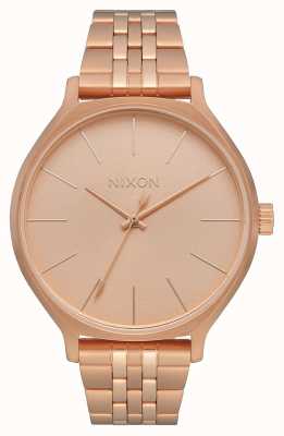 Nixon Clique | All Rose Gold | Rose Gold IP Steel Bracelet | Rose Gold Dial A1249-897-00