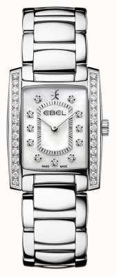 EBEL Brasilia - 41 Diamonds (22.9mm) Mother of Pearl Dial / Stainless Steel 1216463