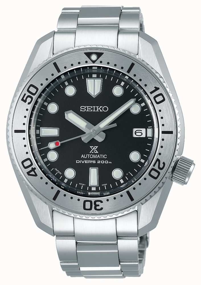 Seiko PROSPEX 1968 Reinterpretation | Stainless Bracelet | Black Dial |  Sapphire SPB185J1 - First Class Watches™ AUS