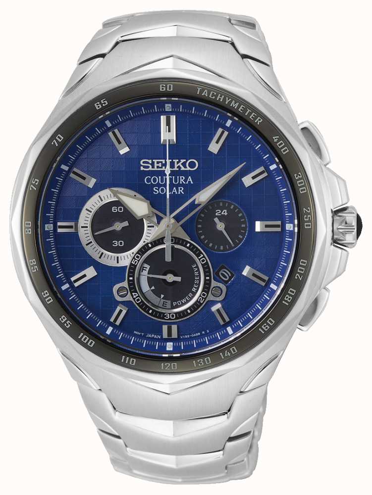 Seiko Coutura | Stainless Steel Bracelet | Blue Dial SSC749P1 - First Class  Watches™ AUS