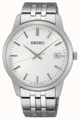 Seiko Men's Quartz | Stainless Steel Bracelet | Silver Dial SUR397P1