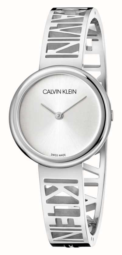 calvin klein bracelet silver