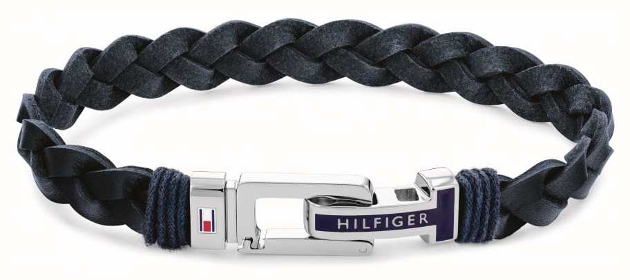 tommy hilfiger leather bracelet