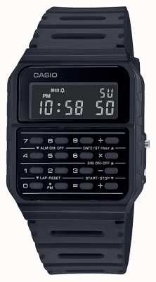 Casio Vintage Calculator (34.4mm) Black Digital Dial / Black Resin Strap CA-53WF-1BEF
