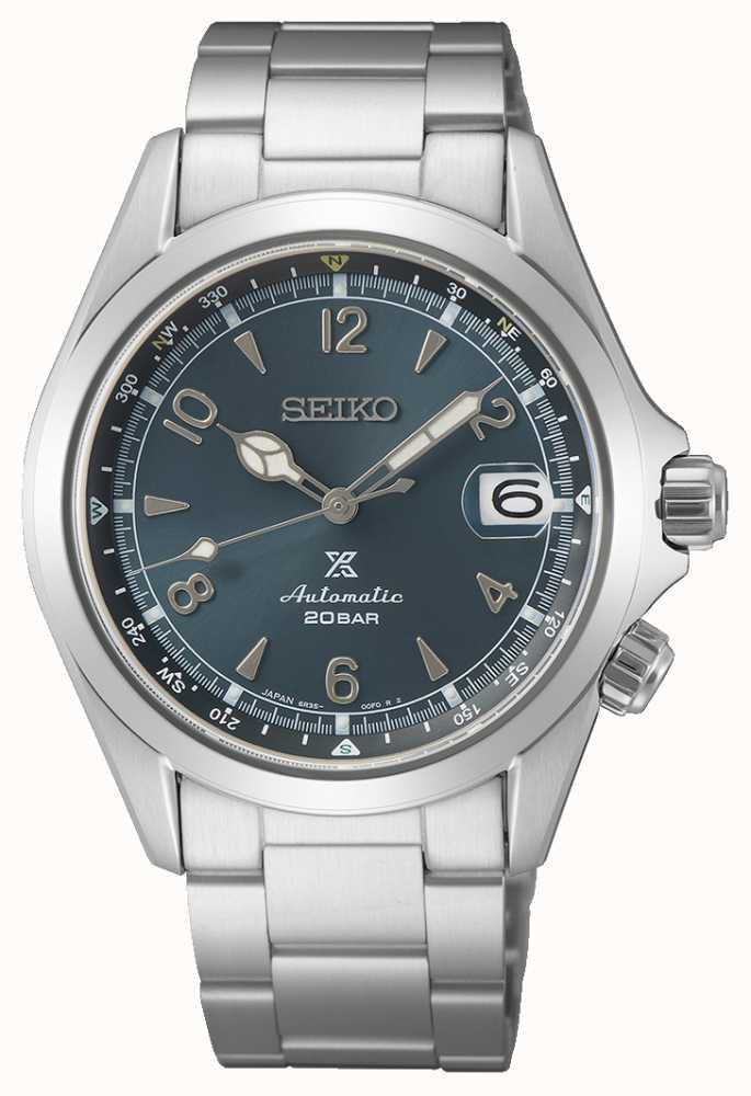 Seiko Men's Alpinist 2021 European Edition | Blue Dial | Stainless Steel  Bracelet SPB197J1 - First Class Watches™ AUS