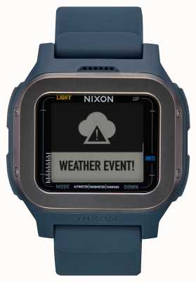 Nixon Regulus Expedition Blue Digital Watch A1324-307