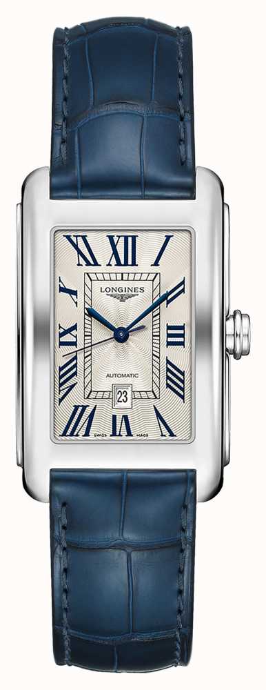 LONGINES Women s DolceVita Blue Leather Strap L57574719 First