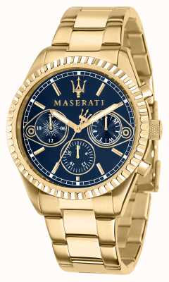 Maserati Competizione Men's Yellow-Gold Watch R8853100026