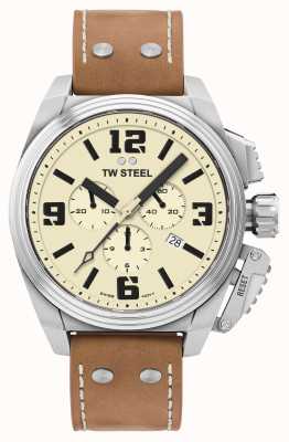 TW Steel Canteen Chronograph Cream Dial TW1010