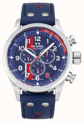 TW Steel | Volante | Nigel Mansell Limited Edition | Blue Chronograph | SVS307
