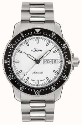 Sinn 104 St Sa I W Classic Pilot Watch Stainless Steel H Link Bracelet 104.012-BM1040104S