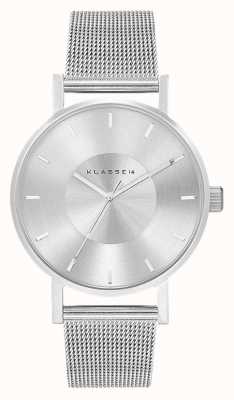 Klasse14 Volare 36mm Stainless Steel Mesh Bracelet VO14SR002W