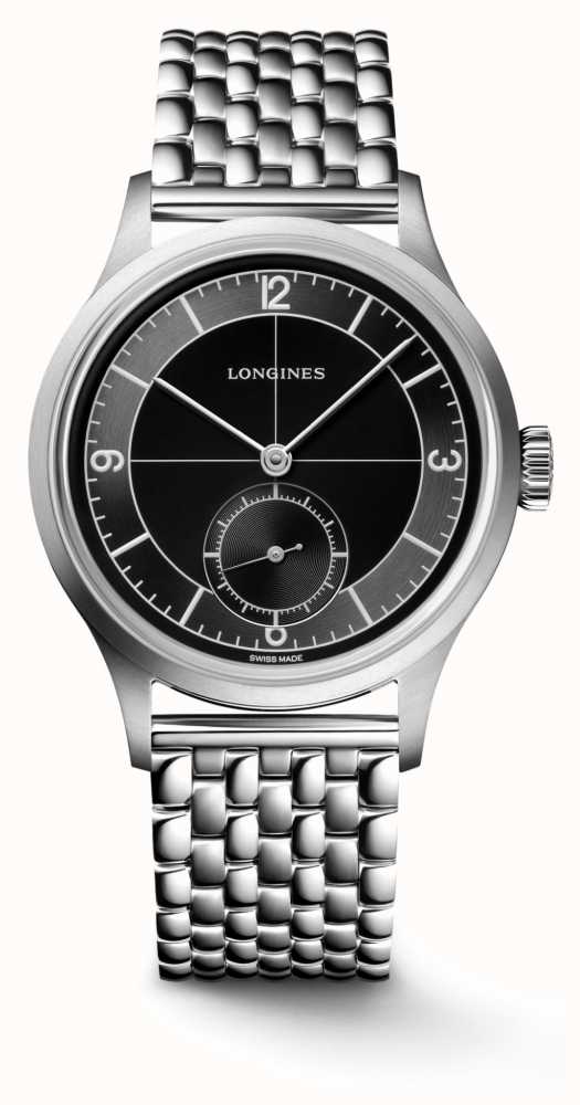 longines sector dial black