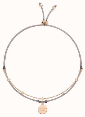Radley Jewellery Love Radley Beige Cord and Rose Gold Bracelet RYJ3102S