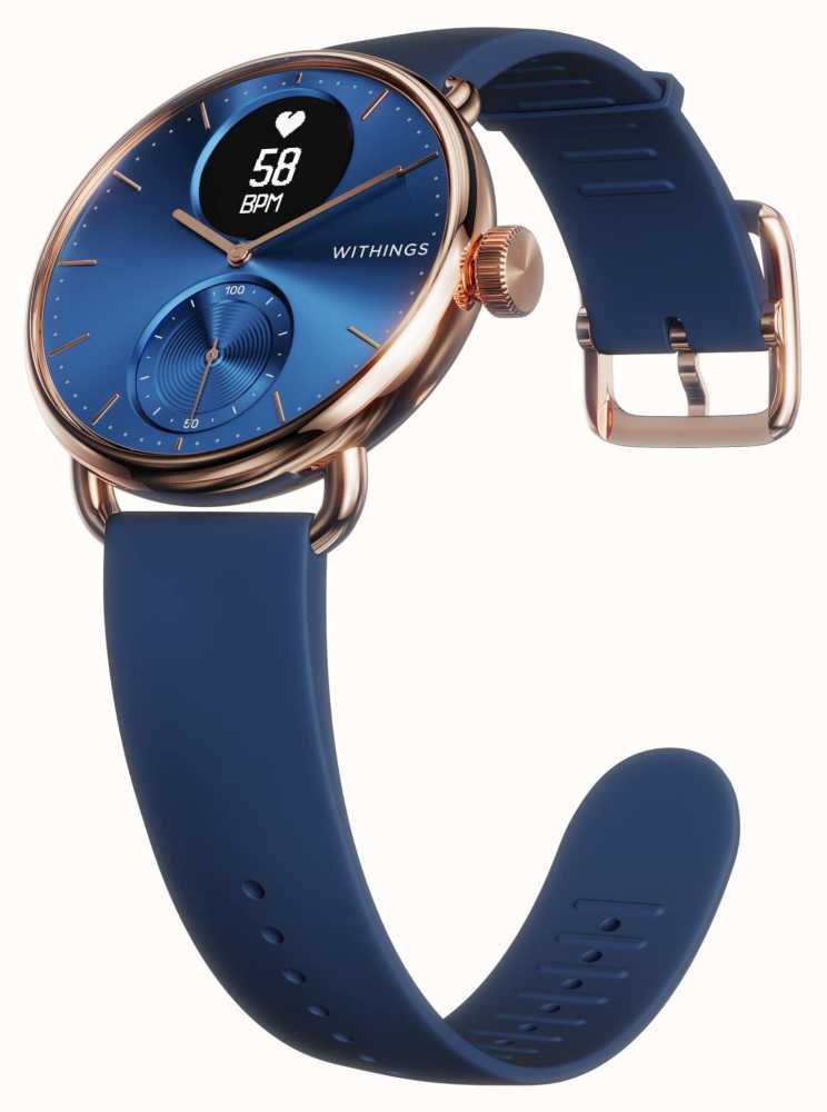 withings rose gold watch