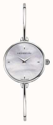 Michel Herbelin FIL Women's Mother-of-Pearl Dial Stainless Steel Bracelet 17206/B19
