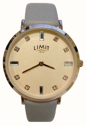 Limit Classic Crystal Dial / Grey Leather 60158.01