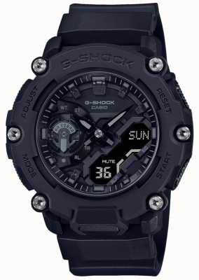 Casio G-Shock Black Monochrome Carbon Core Guard Watch GA-2200BB-1AER