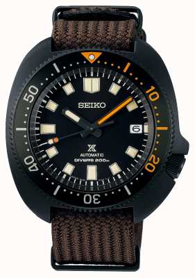 Seiko Prospex Black Series Captain Willard 1970 Re-Creation Brown Fabric Strap Limited Edition SPB257J1