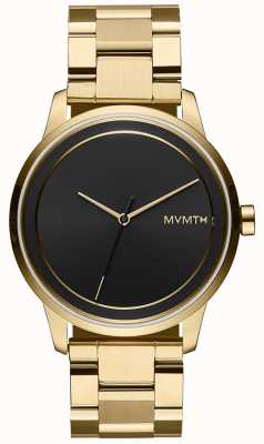MVMT Profile | Black dial | Gold PVD Steel Bracelet 28000182-D