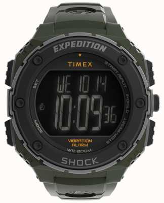 Timex Men's Expedition Rugged Digital Watch | Green Strap TW4B24100