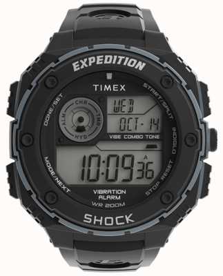 Timex Men's Expedition Rugged Digital Watch Black Strap TW4B24300
