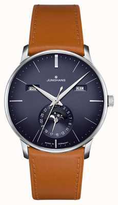 Junghans Meister Kalender English Day/Month Sapphire Crystal 27/4906.03