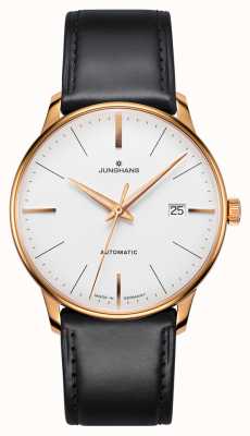 Junghans Meister Mechanical Classic Sapphire Crystal Black Strap 27/7812.02