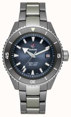 RADO Captain Cook High-Tech Ceramic Diver Automatic (43mm) Blue Dial / Plasma High-Tech Ceramic Bracelet R32144202