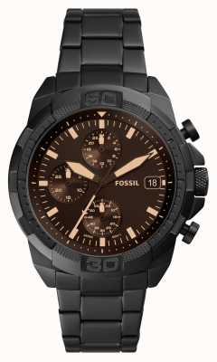 Fossil Men's Bronson Automatic | Brown Skeleton Dial | Brown