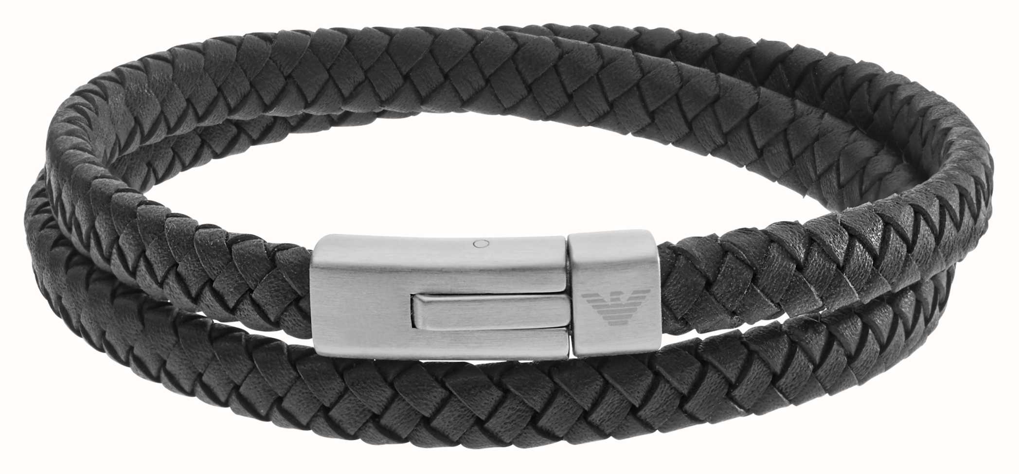 Emporio Armani Watch And Bracelet Gift Set Black | Mainline Menswear United  States