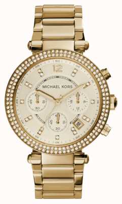 Michael Kors Parker Gold-toned Stainless Steel Watch MK5354