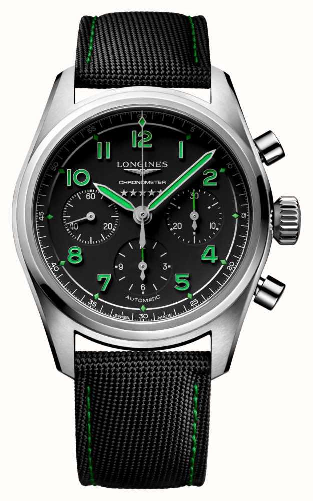 LONGINES Spirit Pioneer Edition Automatic Chronograph Black