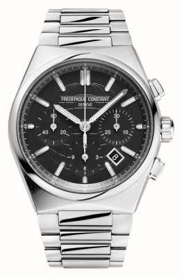 Frederique Constant Highlife Chronograph Automatic | Black Dial | Stainless Steel FC-391B4NH6B
