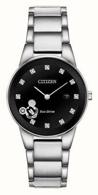 Citizen Disney Mickey Mouse Diamond-Set Eco-Drive Watch GA1051-58W