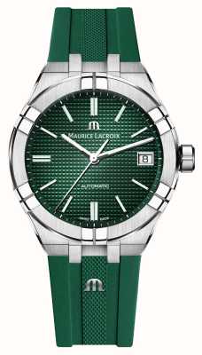 Maurice Lacroix AIKON Automatic 39mm Green Rubber Strap AI6007-SS000-630-5