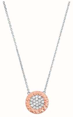 Michael Kors MK | 14ct Rose Gold Plated Necklace | Multi-Coloured