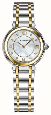 Herbelin Galet | Mother-of-Pearl Dial | Two-Tone Stainless Steel Bracelet 17430BT59
