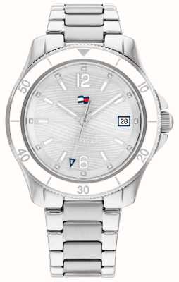 Tommy Hilfiger Brooke Stainless Steel Silver Dial Watch 1782512