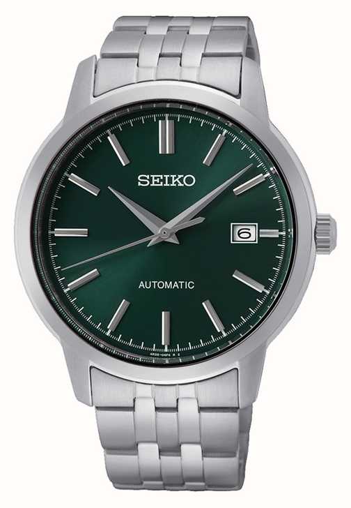 Seiko Automatic Green Dial Stainless Steel Dress Watch SRPH89K1 - First  Class Watches™ AUS