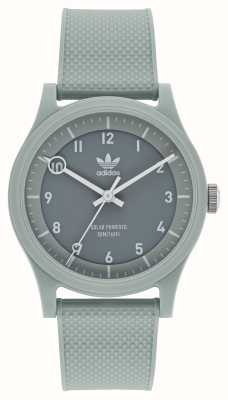 Adidas PROJECT ONE | Solar Powered | Grey Dial | Grey Silicone Strap AOST22044