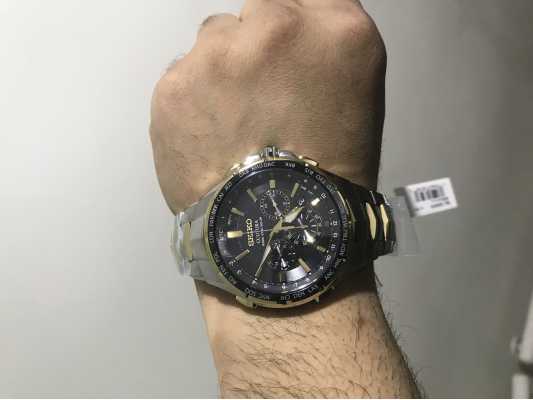 Seiko | Coutura | Two Tone Bracelet | Radio Sync Solar | Chrono Dial |  SSG010P9 - First Class Watches™ AUS
