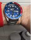 Customer picture of Seiko 5 Sport | Sports | Automatic | Blue and Red Bezel | Stainless Steel SRPD53K1