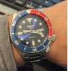 Customer picture of Seiko 5 Sport | Sports | Automatic | Blue and Red Bezel | Stainless Steel SRPD53K1
